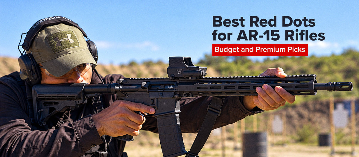 Best Red Dots for AR-15 Rifles