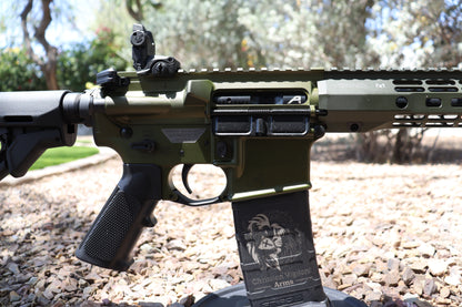 Base Armory Weapon-Anodized Green & Hard Case (Assembled)