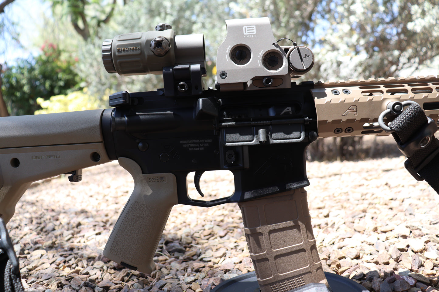 Security Armory Weapon-Black/FDE & Hard Case (Assembled)