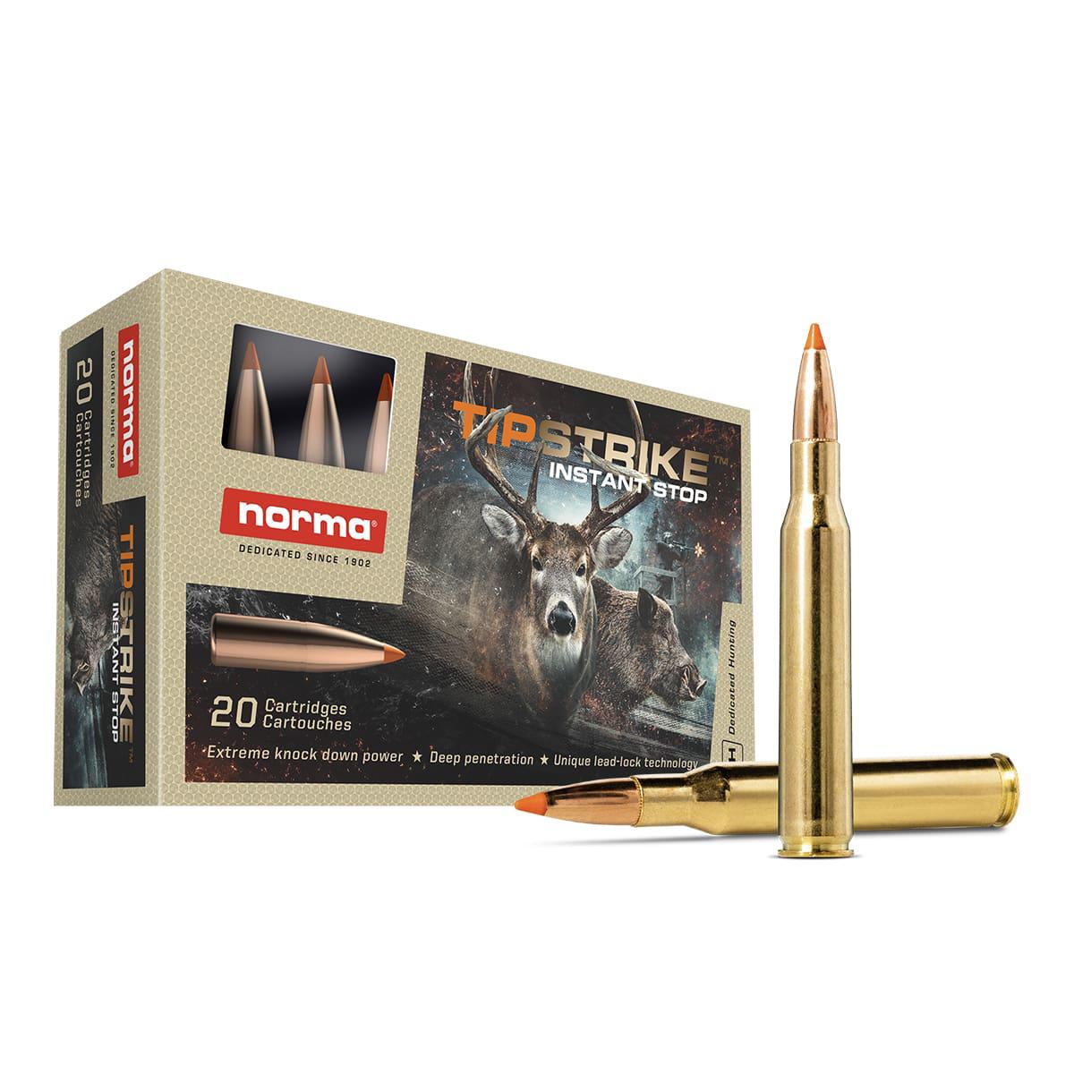 Norma Ammunition TIPSTRIKE 300 WSM 170gr 20RDS AMMO – Christian Vigilant